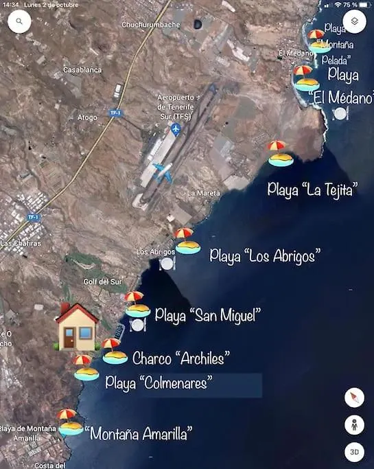 סן מיגל דה אבונה El Boqueron: Villa By The Sea ספרד